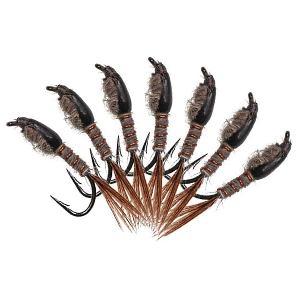 40-148Pieces/Box Trout Fly Fishing, Dry Wet Flies