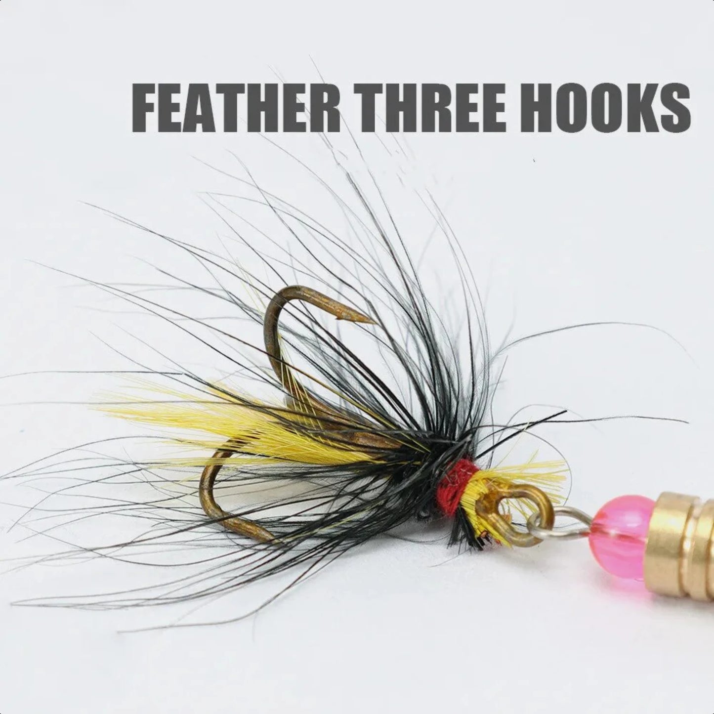Swimbait Spinner Feather Treble Fishing Lure