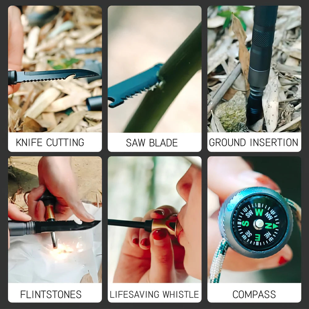 Collapsible Telescopic Trekking Poles
