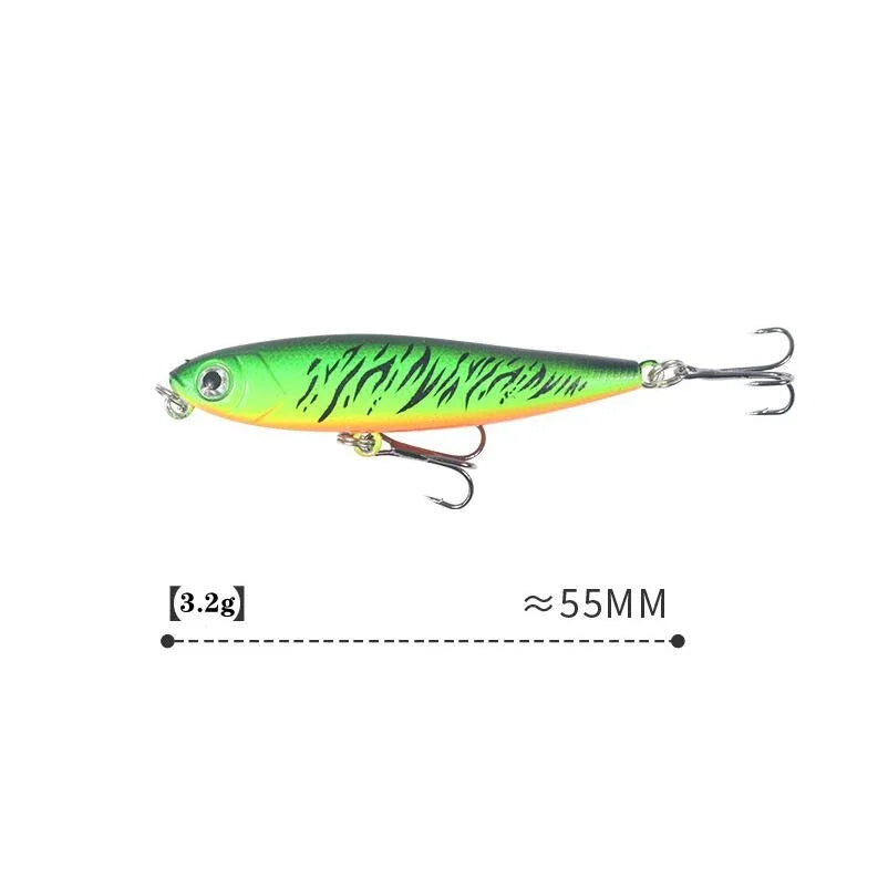 Fishing Lure Wobblers, Plastic Hard Bait, High Quality Fishing Tackle