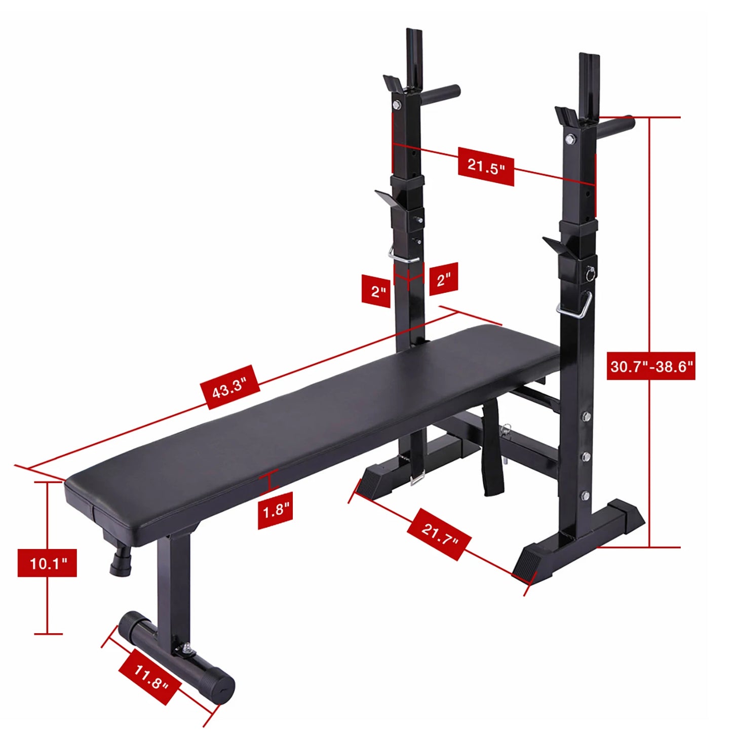 Adjustable Folding Multifunctional Workout Station
