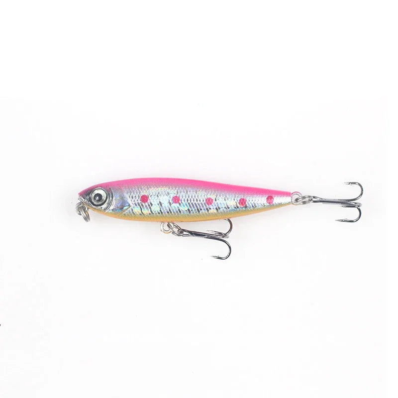 Fishing Lure Wobblers, Plastic Hard Bait, High Quality Fishing Tackle