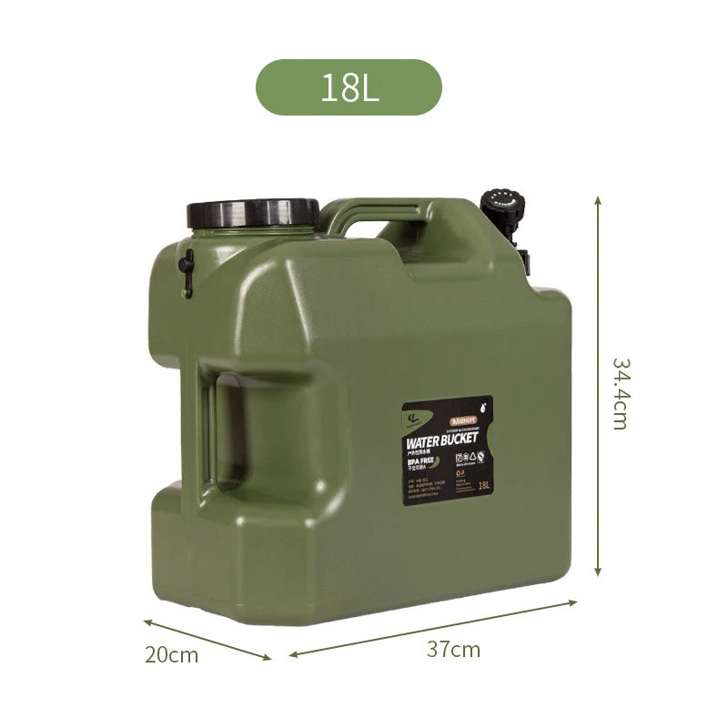 Desert Fox 10L/12L/18L/25L Military Green Water Tank