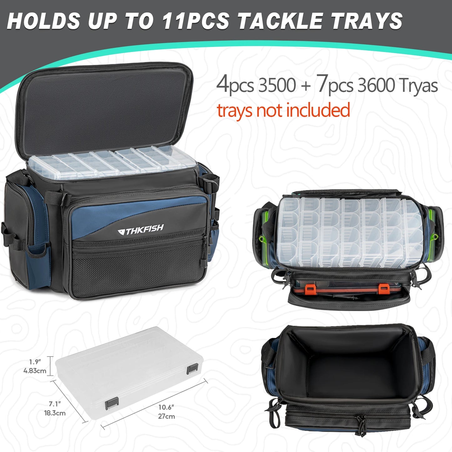 Waterproof Fishing Tackle Storage Bag