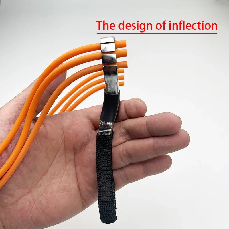 Powerful Rubber Band Metal Slingshot