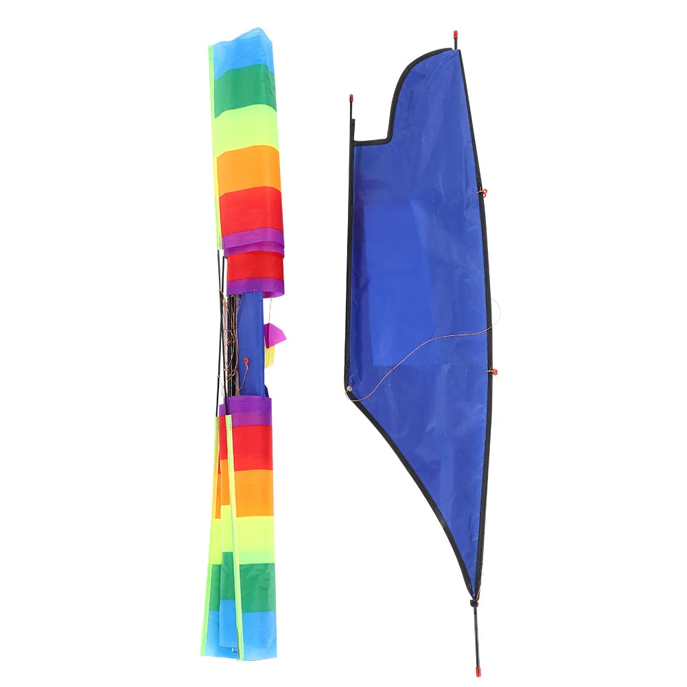 3D Huge Rainbow Sailboat Flying Kite