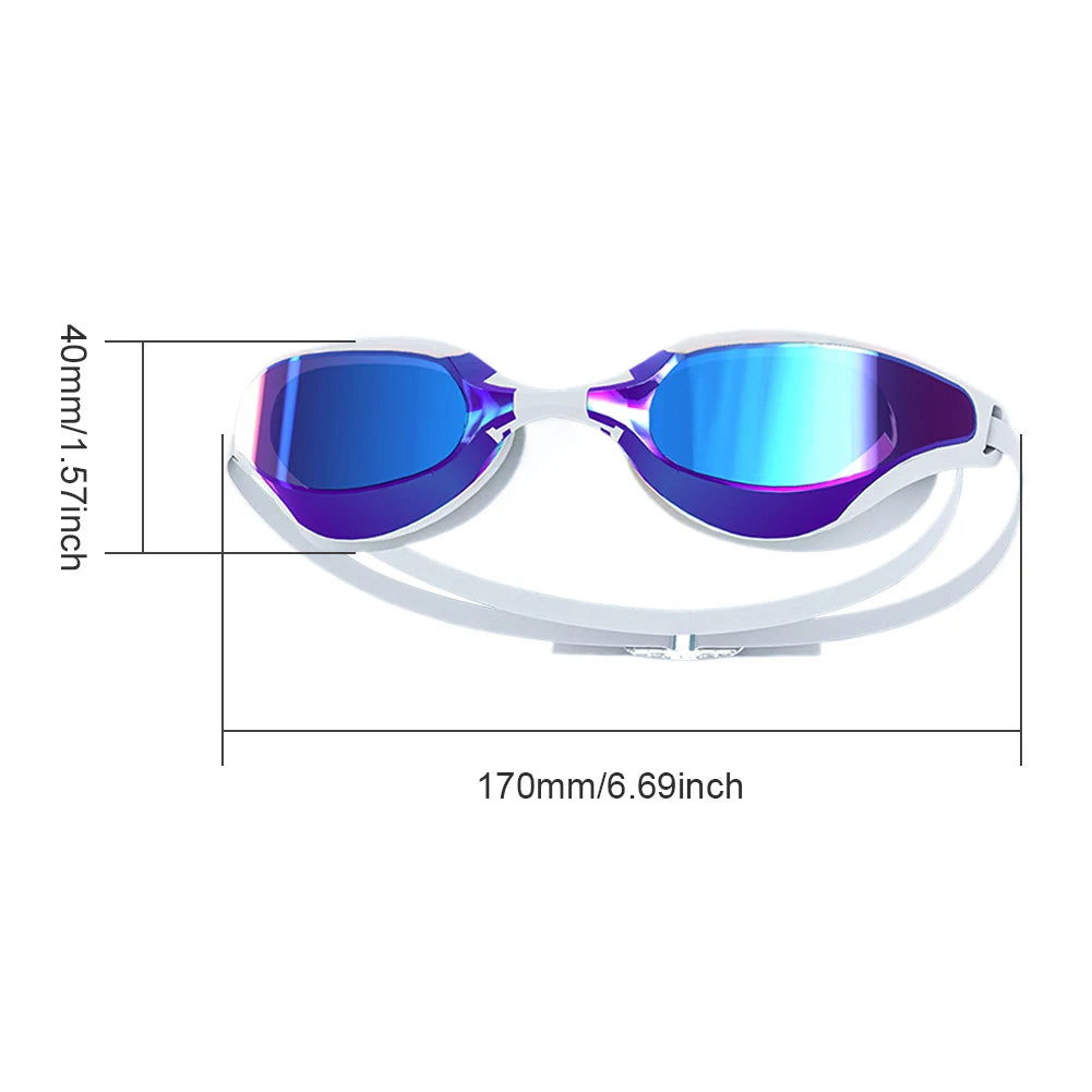 Myopia Swimming Goggles Anti-Fog