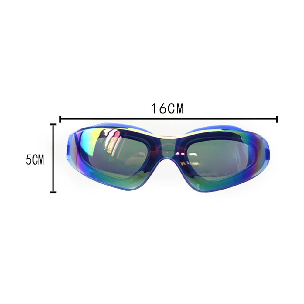 Professional Anti-Fog Electroplate Eyewear Swim Diving Glasses