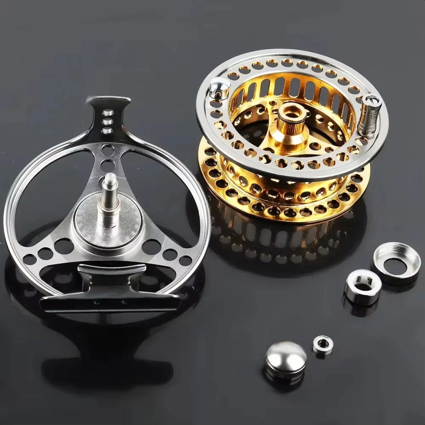 Fly Fishing Reel 5/6 7/8 WT Large Arbor with Alloy Spool