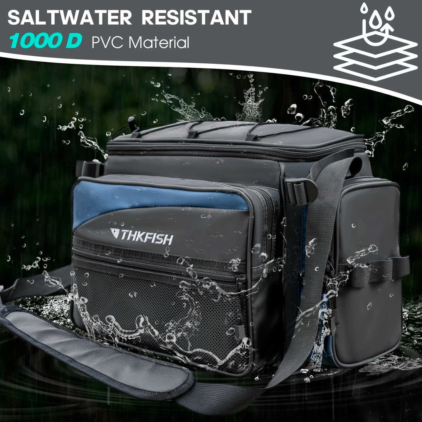 Waterproof Fishing Tackle Storage Bag