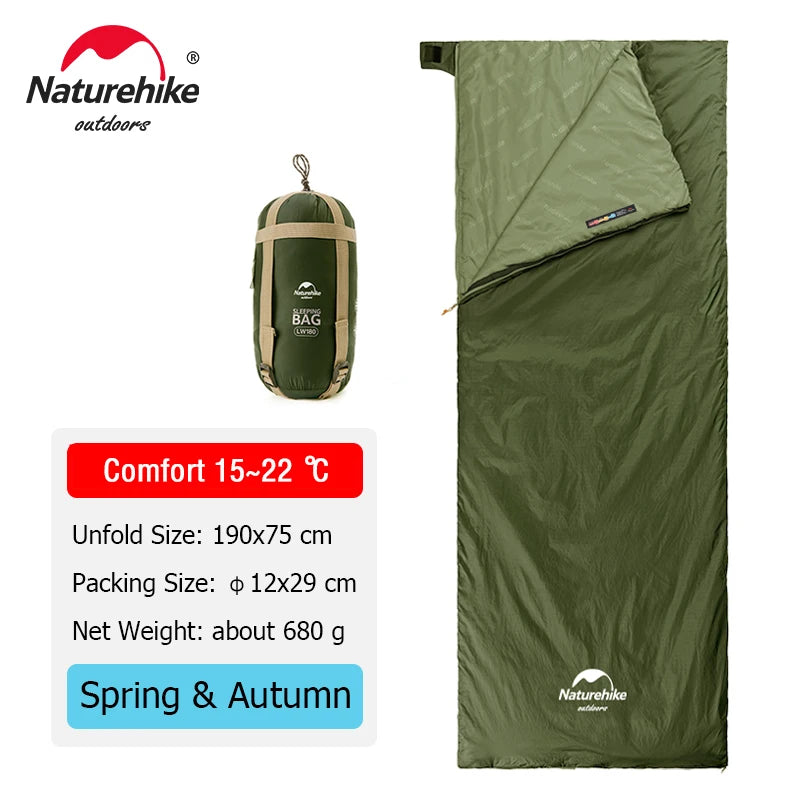 Ultralight Portable, Spring, Summer Outdoor Sleeping Bag