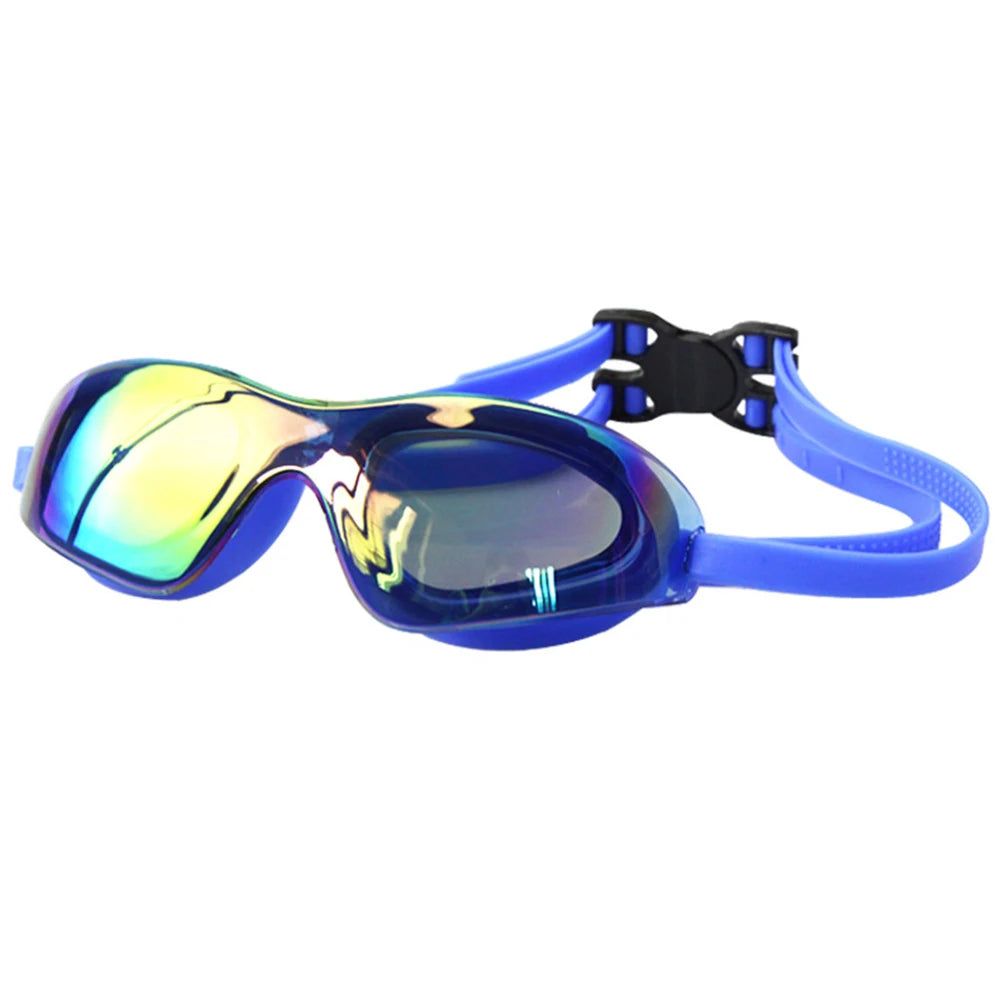 Professional Anti-Fog Electroplate Eyewear Swim Diving Glasses