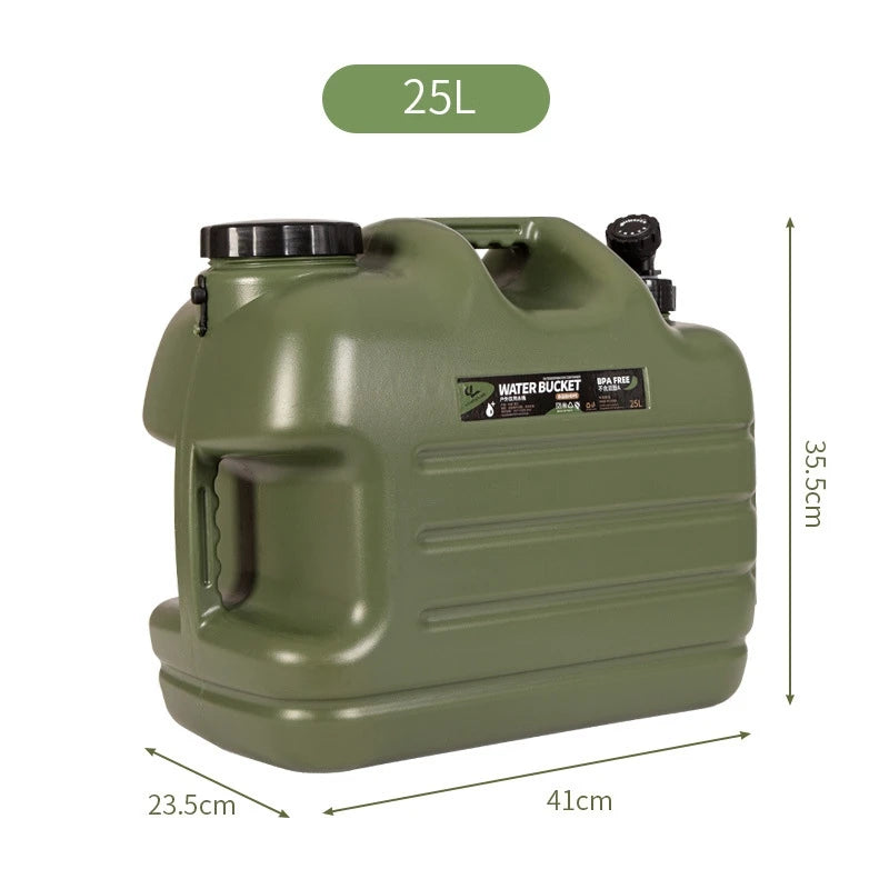 Desert Fox 10L/12L/18L/25L Military Green Water Tank