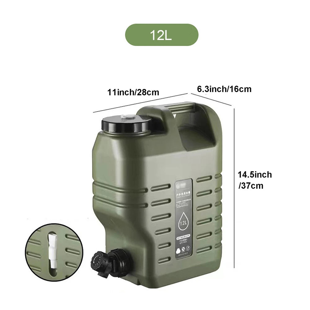 Desert Fox 10L/12L/18L/25L Military Green Water Tank
