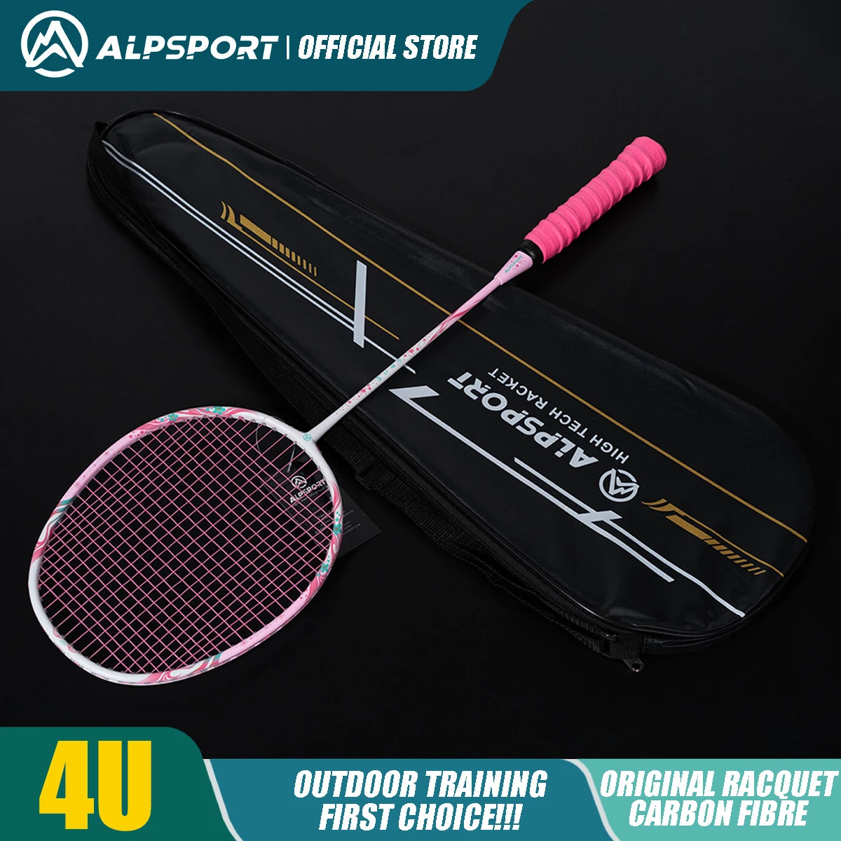 Professional  Offensive Type Badminton Racket
