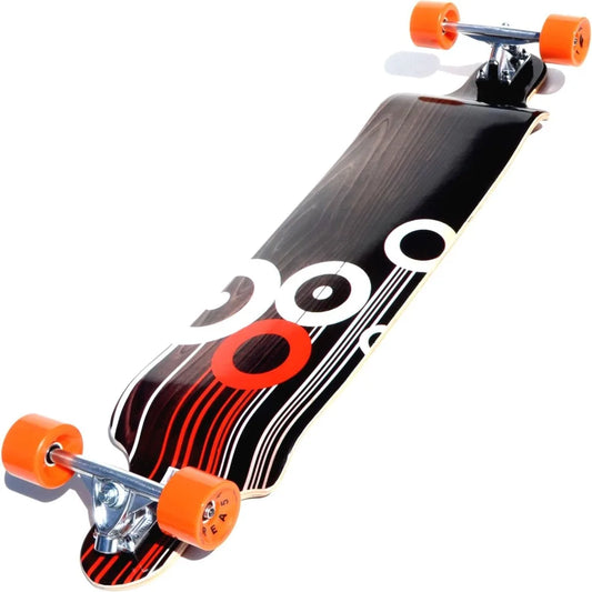 Long Board Skateboard, Full Maple Laminated Deck