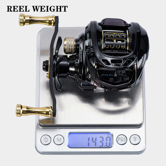 Ultralight Carbon Fiber Baitcasting Fishing Reel