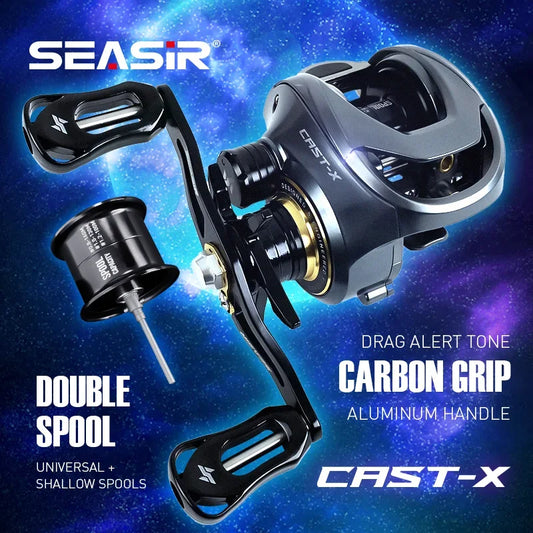 Aluminum Baitcasting Reel 7.3 1 HS Gear Ratio