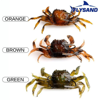 Crab Baits Artificial Fishing Lures Double Sharp Hook