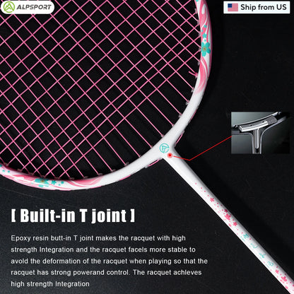Professional  Offensive Type Badminton Racket