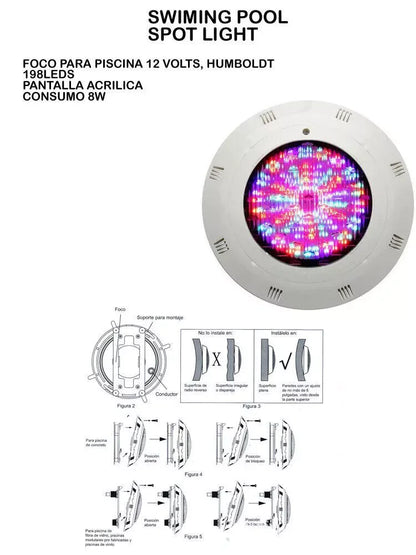 Swimming Pool LED Lights underwater, IP68 Waterproof