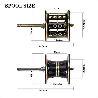 Ultralight Carbon Fiber Baitcasting Fishing Reel
