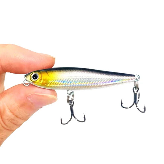 Fishing Lure Wobblers, Plastic Hard Bait, High Quality Fishing Tackle
