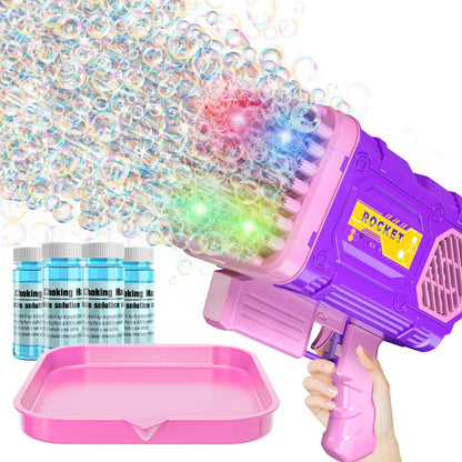 86 Holes Rocket Bubble Gun