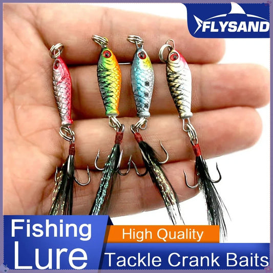 Minnow Fishing Lures Bass Crankbait 4# Hooks