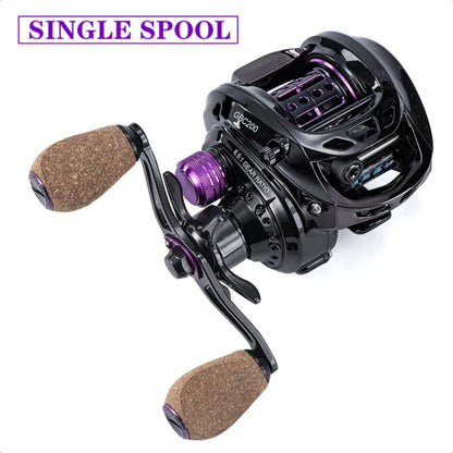 Ultralight Carbon Fiber Baitcasting Fishing Reel