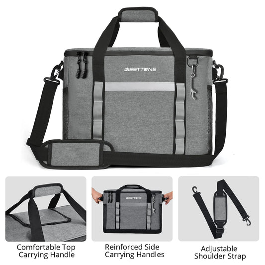 Portable Cooler Bag for 75 Cans - Insulated Leakproof Backpack for Travel and Outdoor Adventures