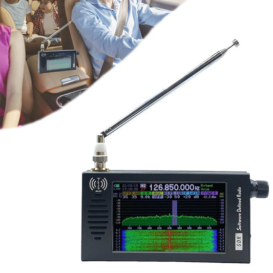AM FM DSP SDR Portable Rechargeable Shortwave Radio