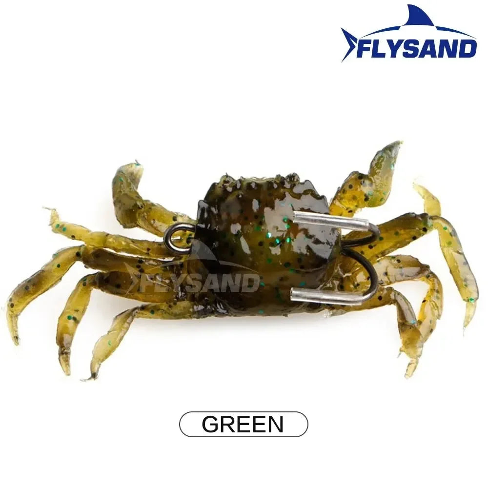 Crab Baits Artificial Fishing Lures Double Sharp Hook