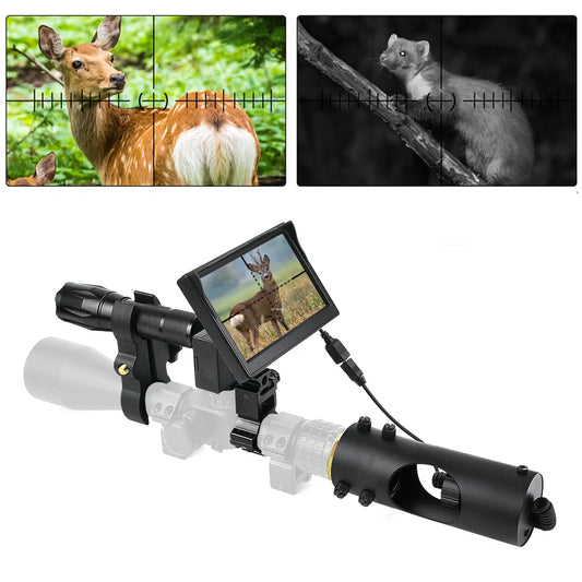 Night Vision Infrared Scope Tactical 850nm LED IR Waterproof Hunting Camera