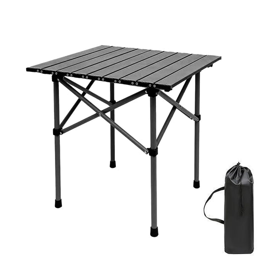 Portable Roll up Aluminum Compact Folding Table
