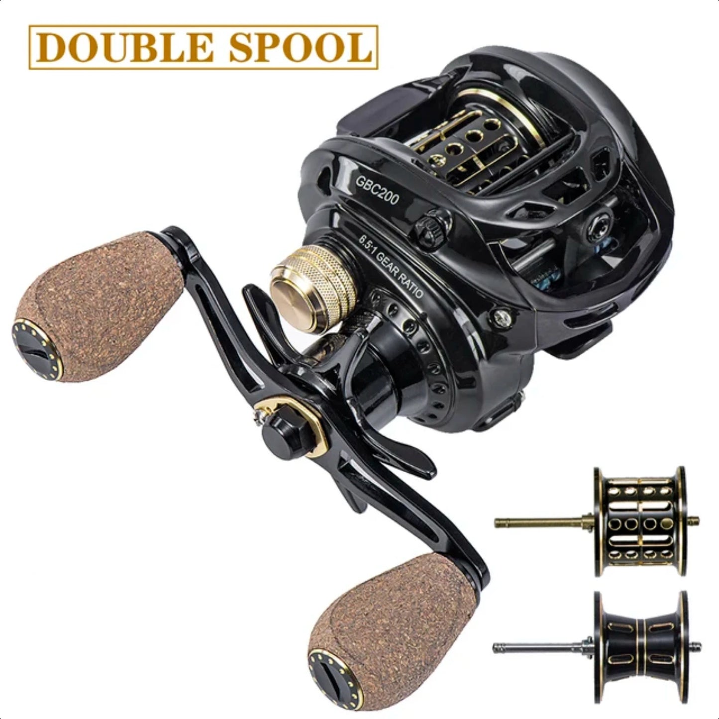 Ultralight Carbon Fiber Baitcasting Fishing Reel
