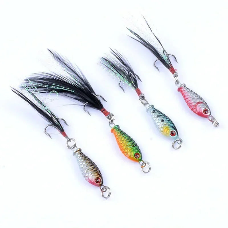 Minnow Fishing Lures Bass Crankbait 4# Hooks
