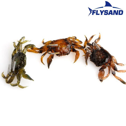 Crab Baits Artificial Fishing Lures Double Sharp Hook