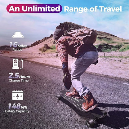 Electric Skateboards Longboards Dual-Drive Electric Scooter