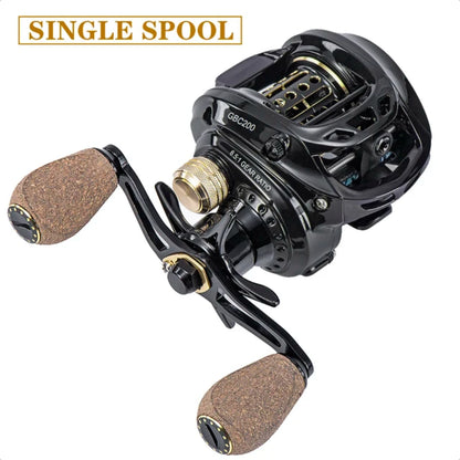 Ultralight Carbon Fiber Baitcasting Fishing Reel