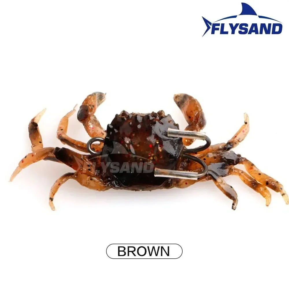 Crab Baits Artificial Fishing Lures Double Sharp Hook